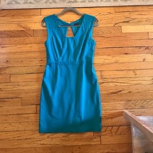 Size 2 Teal Ann Taylor Dress